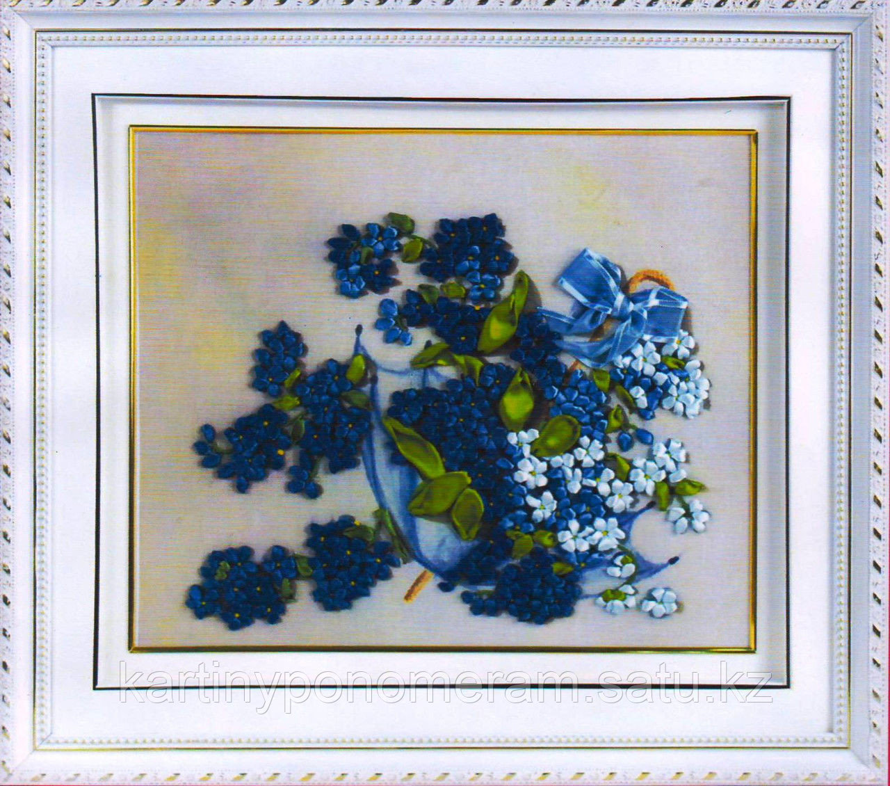 Вышивка лентами GH88864, 45x40 cm
