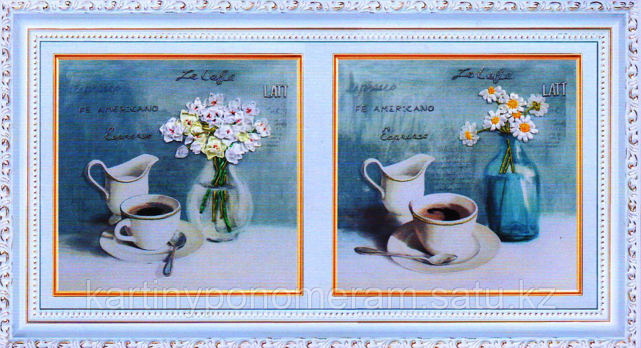Вышивка лентами GH88889, 45x45X2 cm