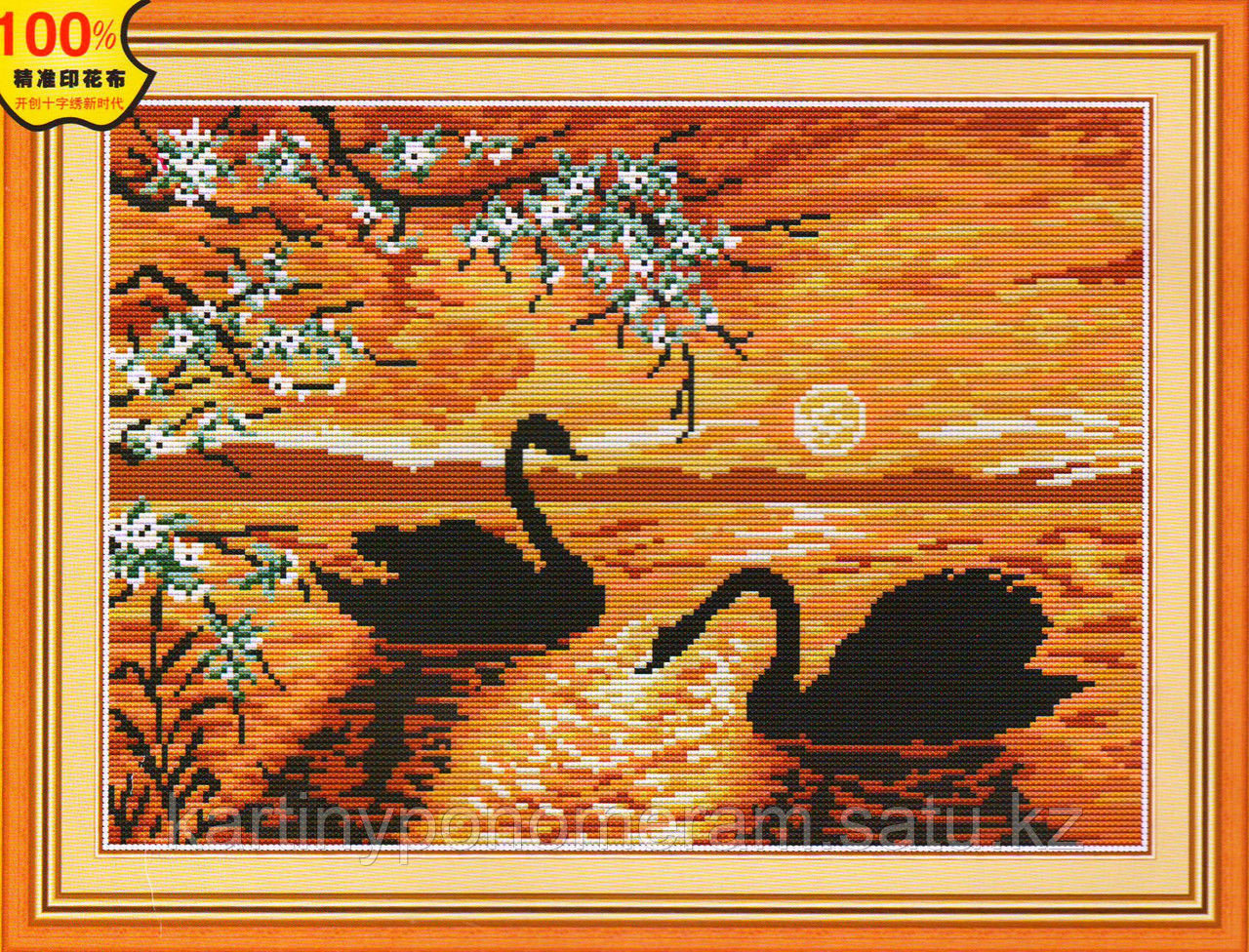 Вышивка крестом 100%, RY1729, 49x37 см