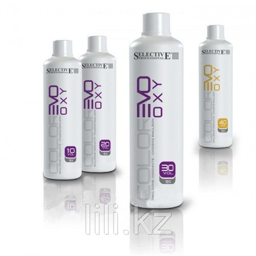 Окислительная эмульсия для крем краски ColorEVO Selective Professional Colorevo Oxy 9% (30vol), 1000 мл. - фото 1 - id-p24568885