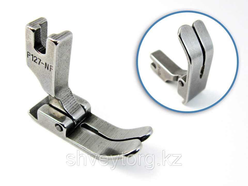 P127-NF (721-5) Лапка стандартная с удлиненной задней частью подошвы для тяжелыx материалов (нижний и игольный - фото 1 - id-p23176757