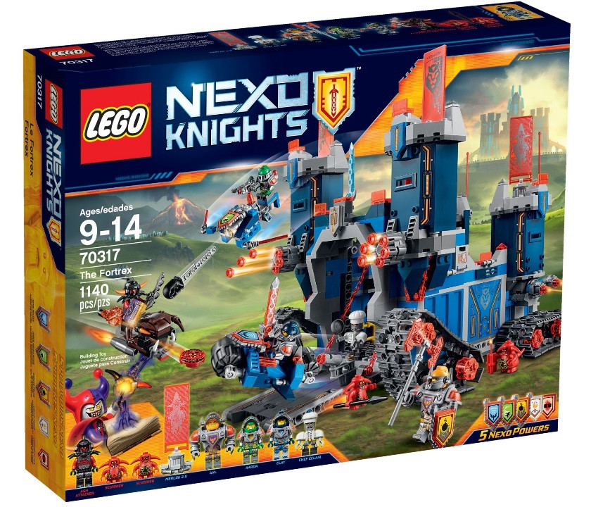 70317 Lego Nexo Knights Фортрекс - мобильная крепость, Лего Рыцари Нексо
