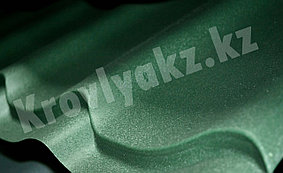 Металлочерепица супермонтеррей матовое покрытие 6005 (зеленый)