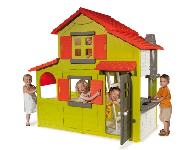 Детский игровой  домик двухэтажный