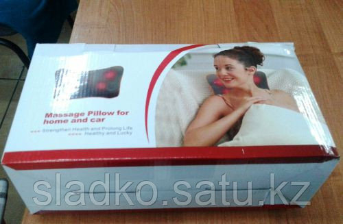 Массажная подушка massage pillow for home and car - фото 3 - id-p4410827