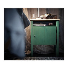 Тумба прикроватная ГУРДАЛЬ зеленый ИКЕА, IKEA, фото 3