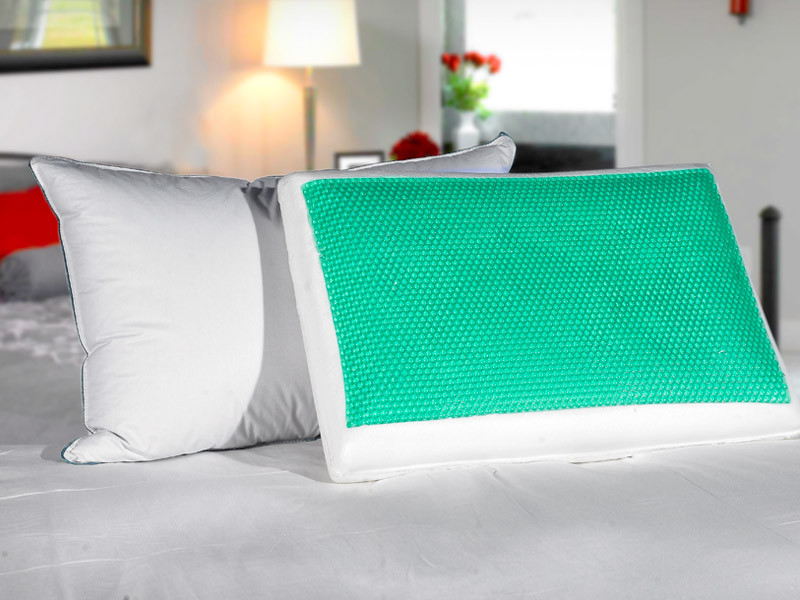 Подушка MemoryForm 40*60*14 Green EcoGel Askona