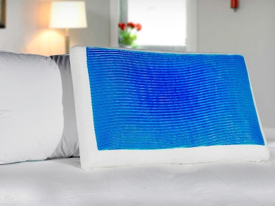 Подушка MemoryForm 40*60*14 Blue EcoGel Askona