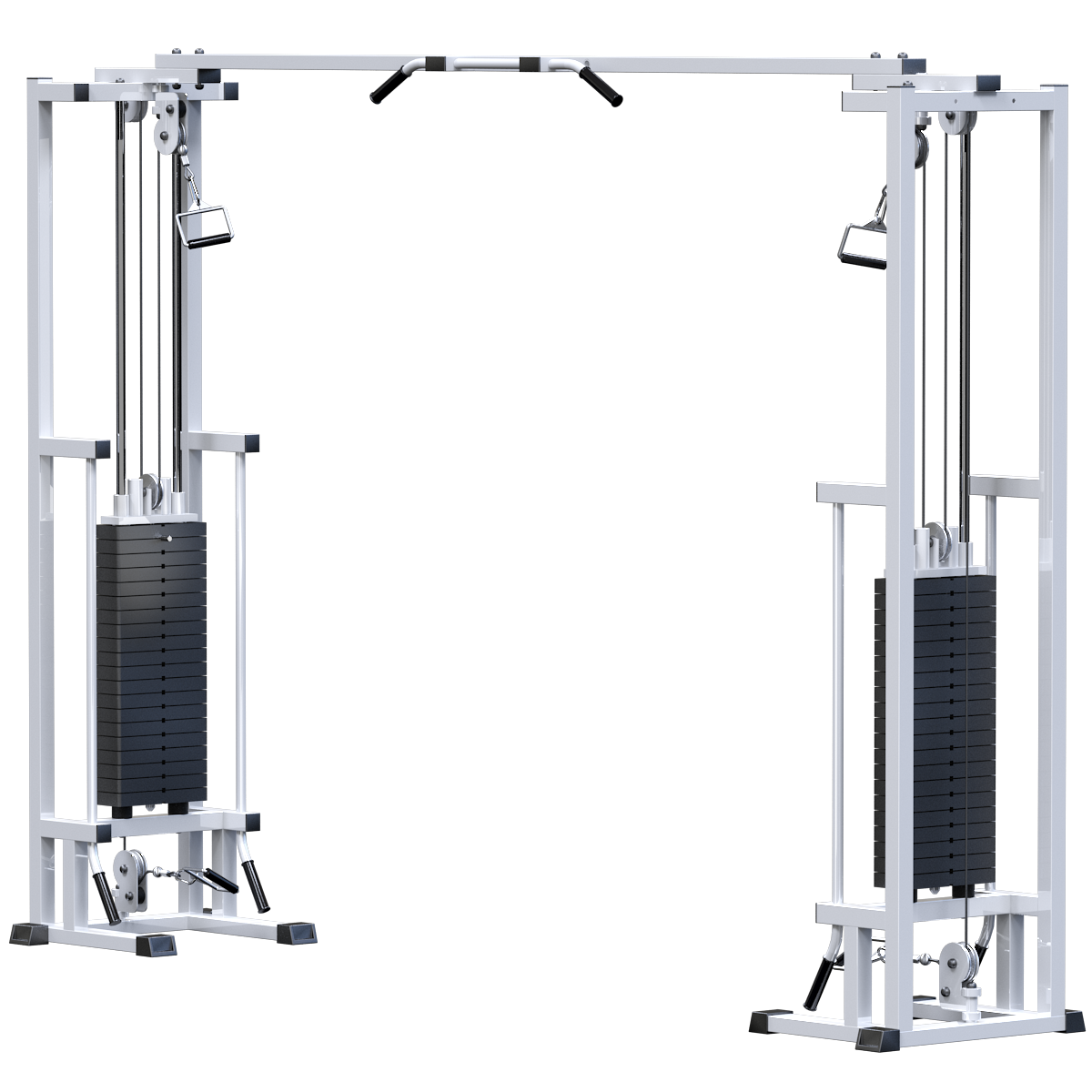 Кроссовер на базе реабилитационного тренажера (стек 2х100кг) (AR083.2х100)