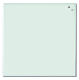 Стеклянная магнитно-маркерная доска Naga 45×45 белая (10702)