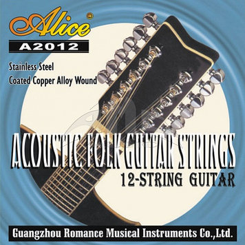 Струны для 12 струнной гитары Alice A-2012