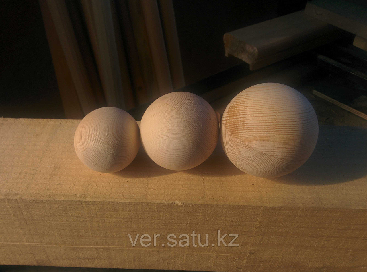 Деревянные шары - фото 1 - id-p24748403
