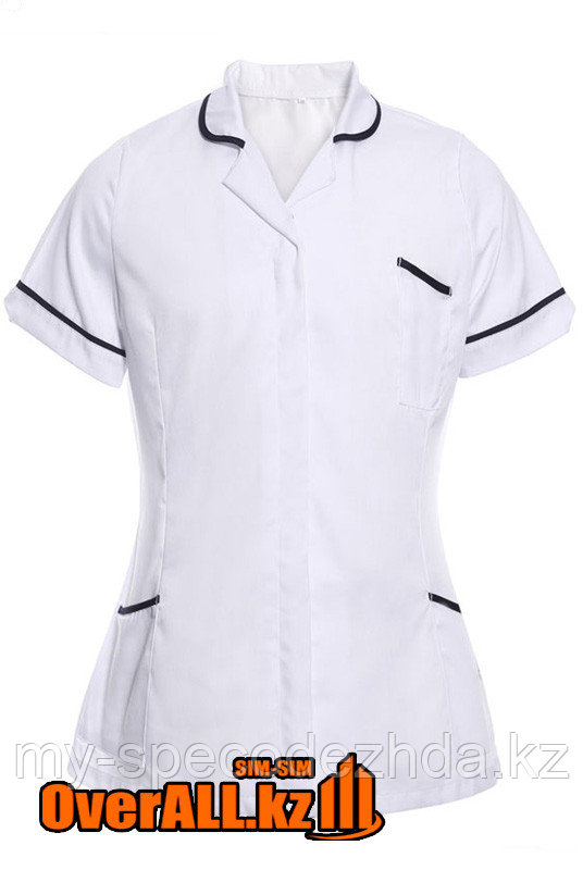 Белая форменная блузка