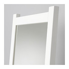 Зеркало напольное ИСФЬЁРДЕН белая морилка ИКЕА, IKEA , фото 2