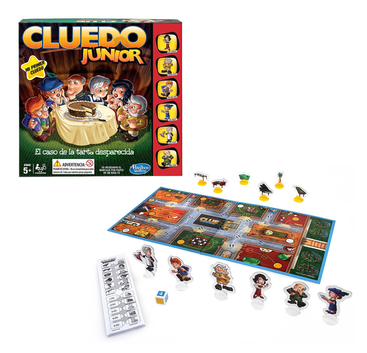 Hasbro Настольная игра Cluedo Junior "Дело о пропавшем торте"