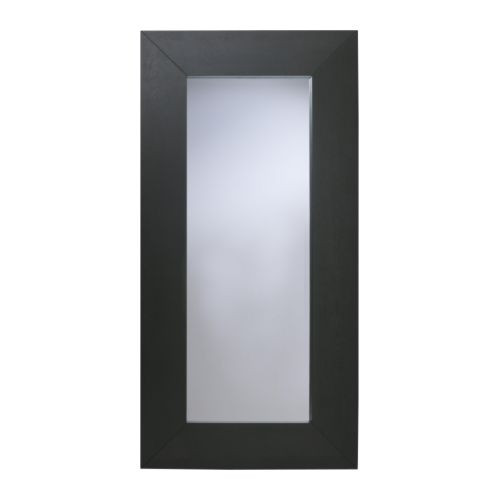 Зеркало МОНГСТАД  черно-коричневый ИКЕА, IKEA