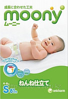 Подгузники Moony (4-8 кг), 81 штука