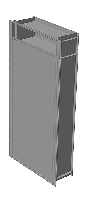 Дверь металлическая (Разработка конструкторской документации)