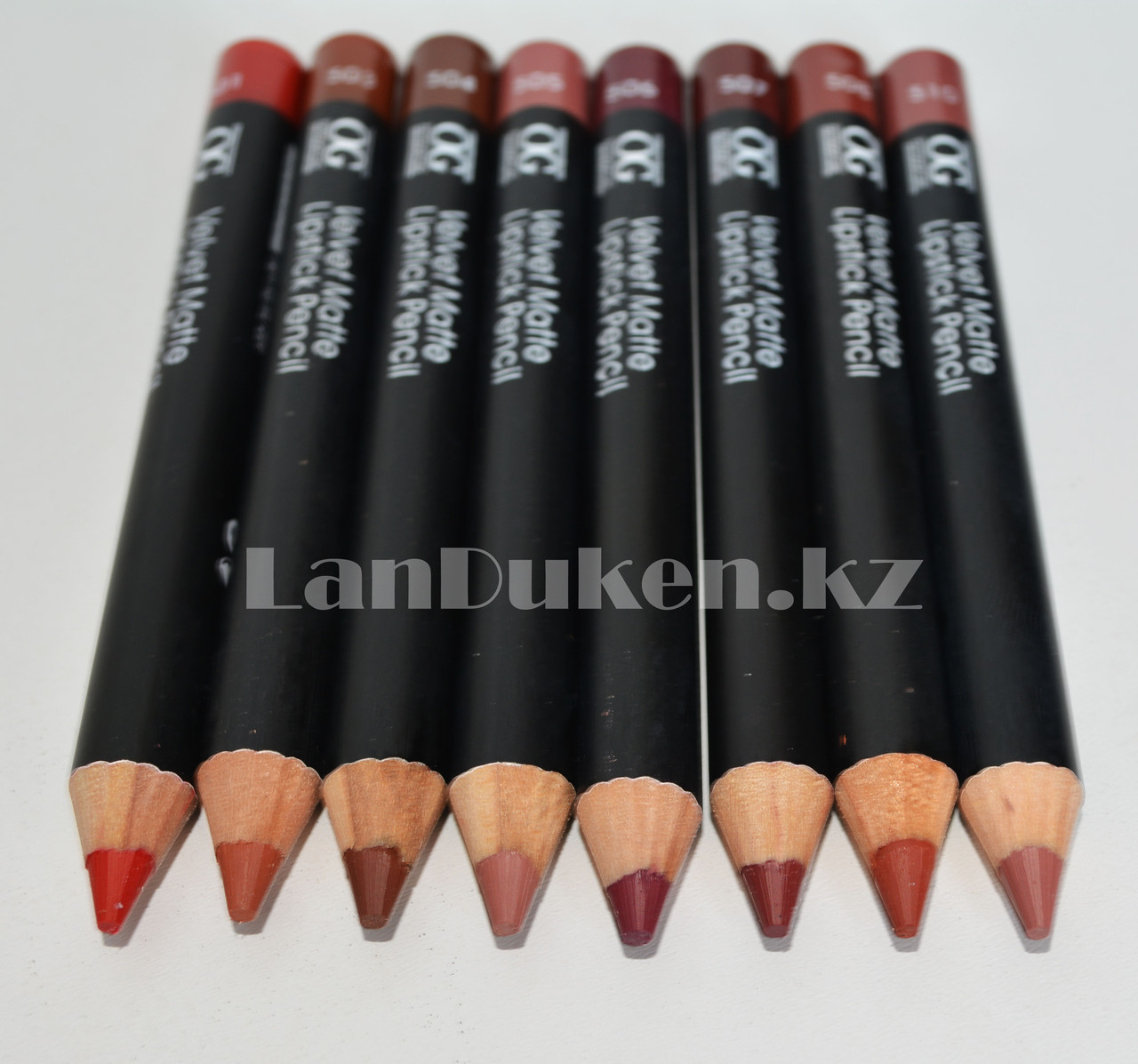 Карандаш помада для губ Velvet Matte Lipstick Pencil OG, (карандаш для губ) - фото 2 - id-p25166251