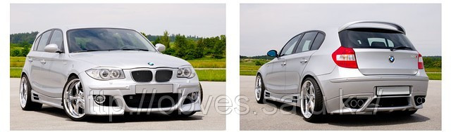 Обвес  Rieger на BMW 1-series E87