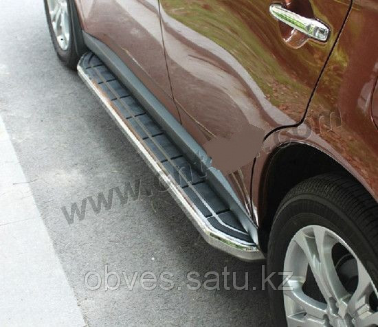Родные пороги на Mitsubishi Outlander 2012 - фото 5 - id-p1196204