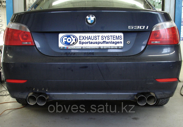 Спортивная выхлопная система FOX на BMW 5 E60, фото 1