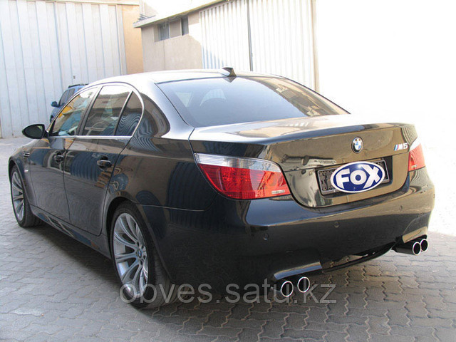 Спортивная выхлопная система FOX на BMW 5 E60
