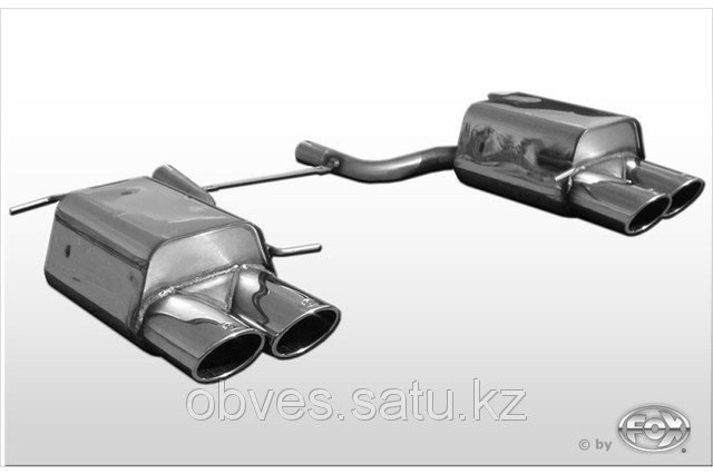 Спортивная выхлопная система FOX на SLK-class R171 - фото 2 - id-p1200931