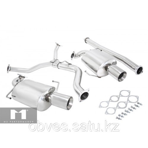 Выхлопная система M2 на Subaru Legacy 2005-2008 2.5L GT