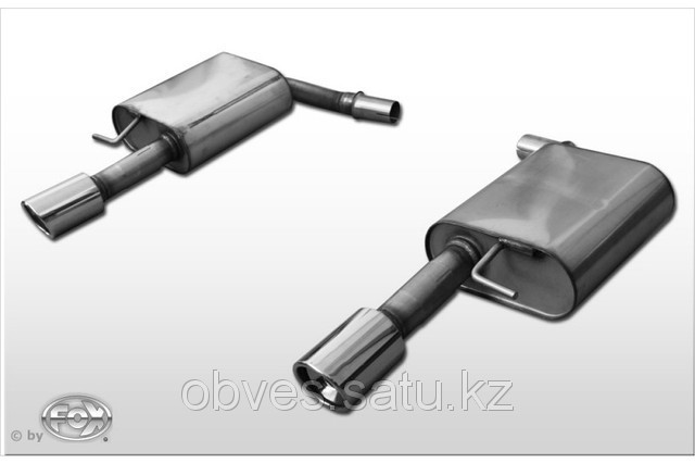 Спортивная выхлопная система FOX на Audi A6 (2004-11) - фото 4 - id-p1202539