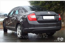 Спортивная выхлопная система FOX на Skoda Rapid