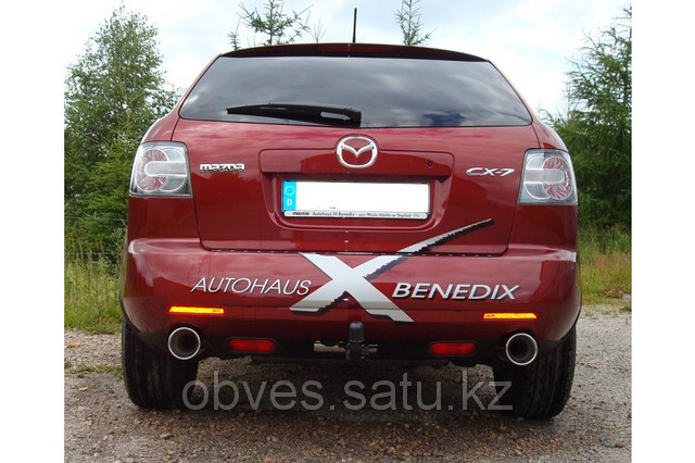 Спортивная выхлопная система FOX на Mazda CX7 - фото 4 - id-p1206958