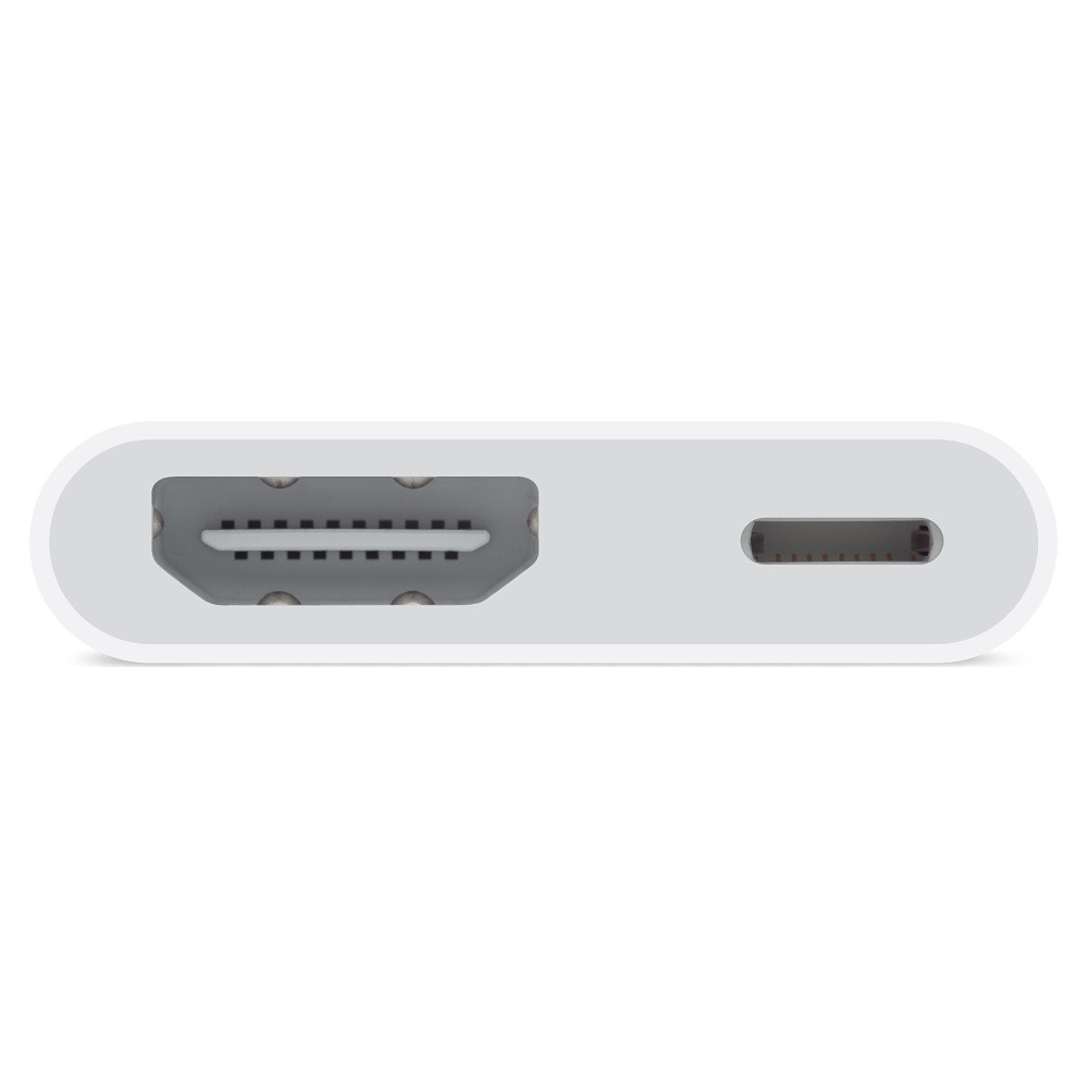 Конвертер Lightning на HDMI Adapter (для подключения iPhone 5/6 к телевизору) - фото 1 - id-p25280357