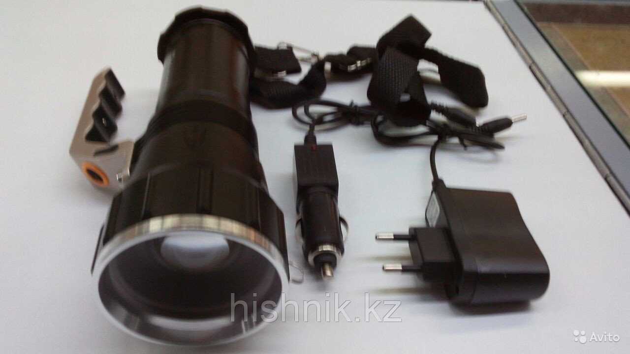 Фонарь LED черный орел модель 867