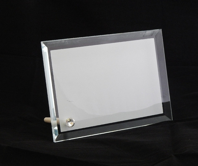 Стеклянная фоторамка для сублимации (BL-02),размер:130*180*10мм