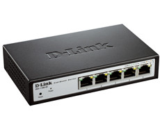 D-link DGS-1100-05 Настраиваемый коммутатор EasySmart с 5 портами 10/100/1000Base-T