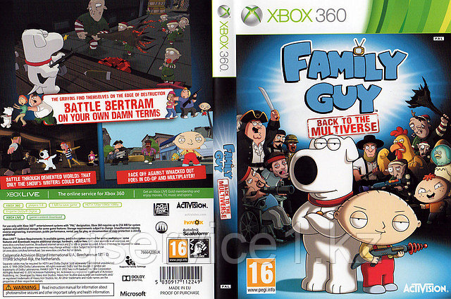 Family Guy: Back To The Multiverse