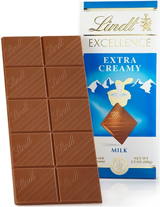 Шоколад Lindt Excellence Creamy 100г.