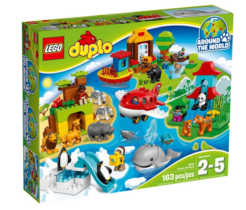 10805 Lego Duplo Вокруг света: В мире животных, Лего Дупло