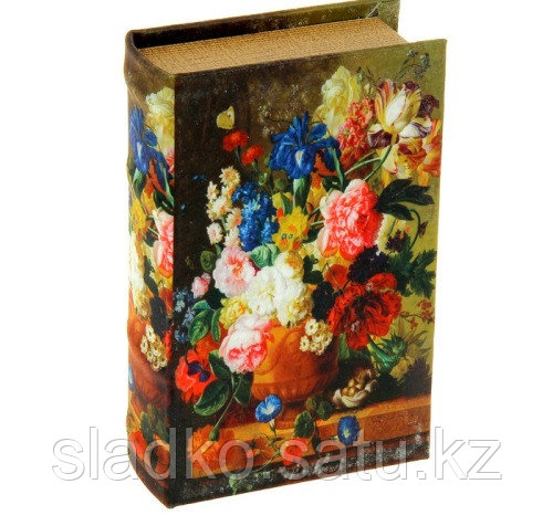 Сейф-книга Натюрморт из садовых цветов - фото 1 - id-p25365897