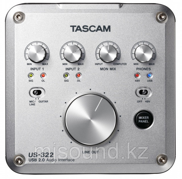 Звуковая карта Tascam US-322 - фото 2 - id-p1386998