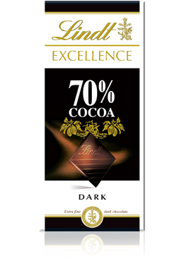 Шоколад Lindt Excellence 70% Cacao 100г. - фото 1 - id-p25386422