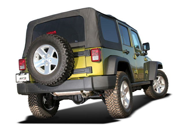 Выхлопная система Borla на Jeep Wrangler (2007-11)