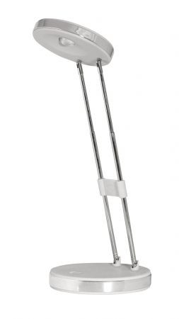 JAZZWAY PTL-620 светильник настольный светодиодный 4W (250lm) 3500K металл/пластик, серебро