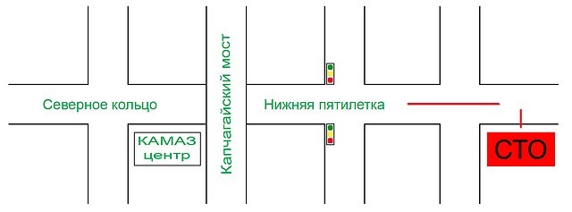 Схема проезда