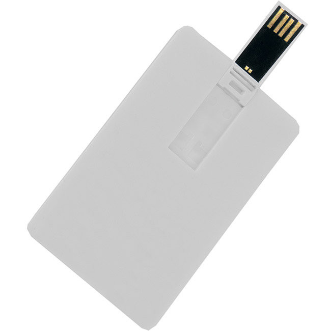 USB Flash Drive 4Гб под нанесение логотипа в форме кредитной карты - фото 1 - id-p25856666