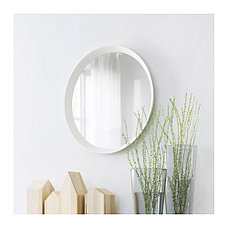 Зеркало ЛАНГЕСУНД белый ИКЕА, IKEA   , фото 3