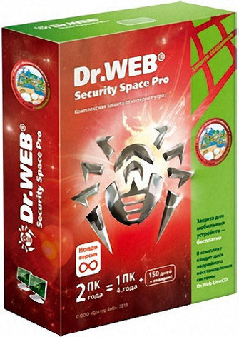 Dr.Web Security Space 2 ПК / 12 мес, фото 2