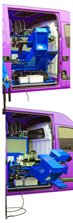 Станок шиномонтажный мобильный для грузовых авто NORDBERG 46TRKM - фото 2 - id-p26021201