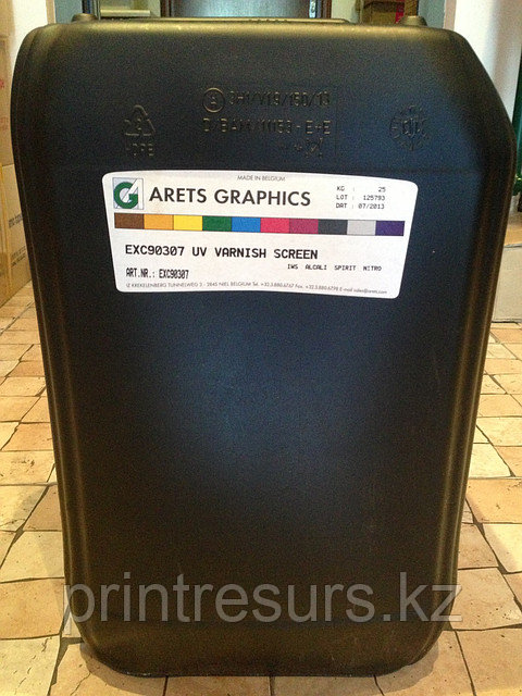УФ лак для трафаретной печати, фото 1